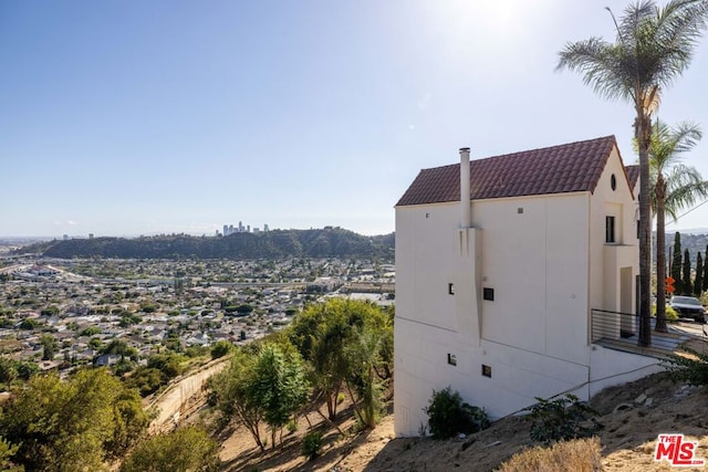 view of side of property