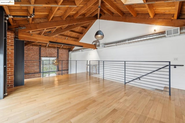 interior space featuring a notable chandelier