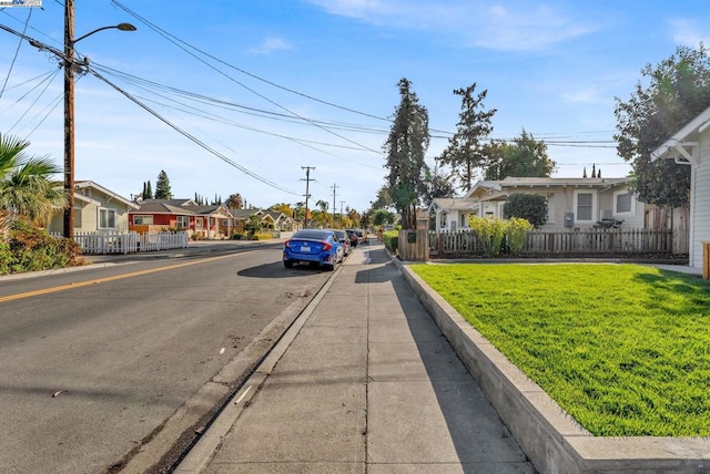 view of street