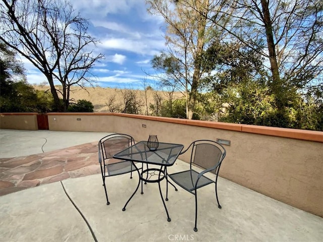 view of patio