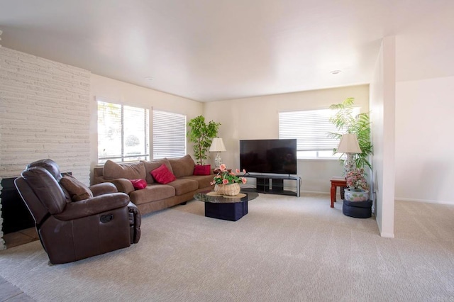 5934 Carnegie St, San Diego, CA 92122 - living area with carpet and baseboards