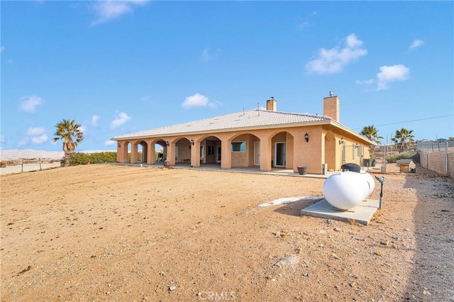 view of rear view of property