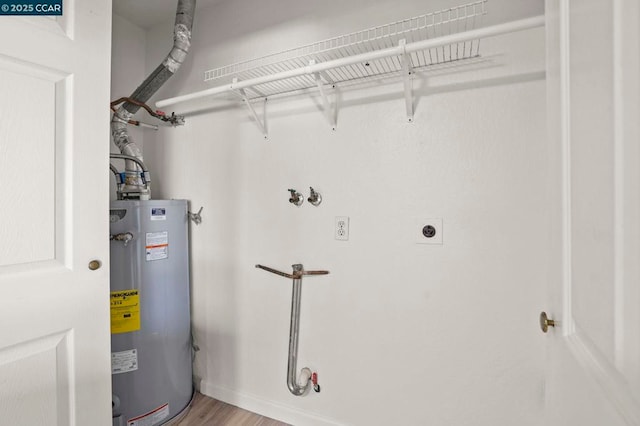 utilities with gas water heater