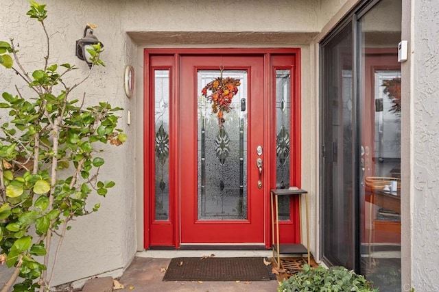 view of property entrance