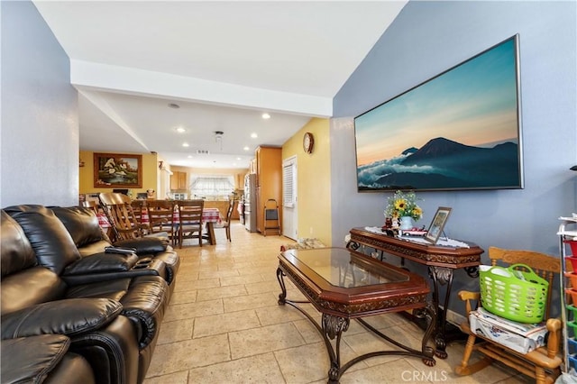 view of living room