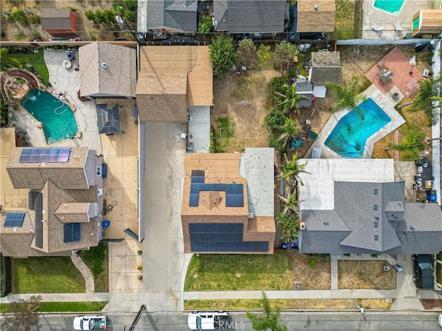 drone / aerial view