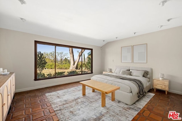 view of tiled bedroom