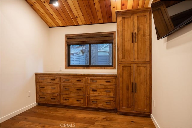 interior space featuring wood-type flooring