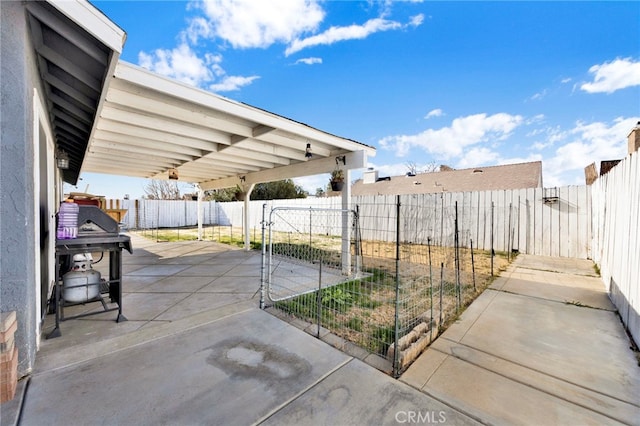 view of patio / terrace