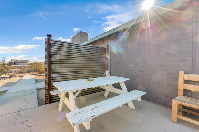 view of patio / terrace