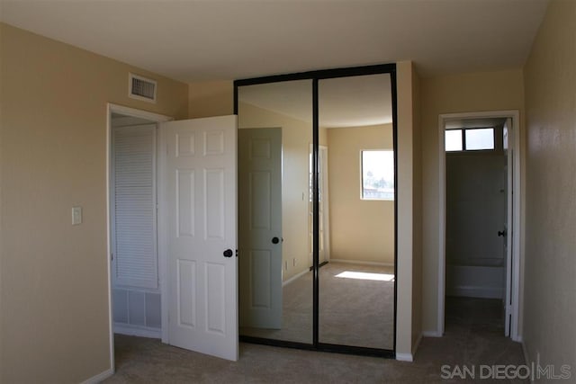 view of closet