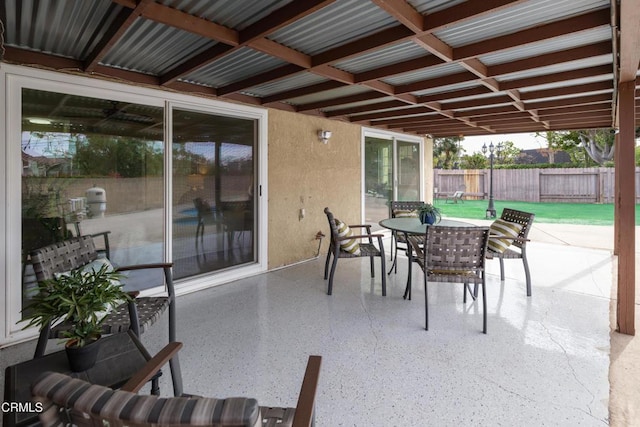 view of patio / terrace