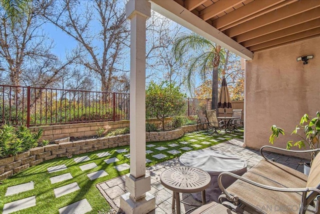 view of patio / terrace