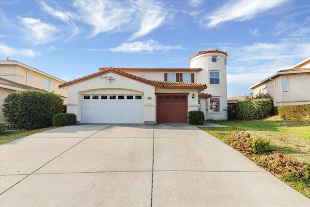 view of mediterranean / spanish house