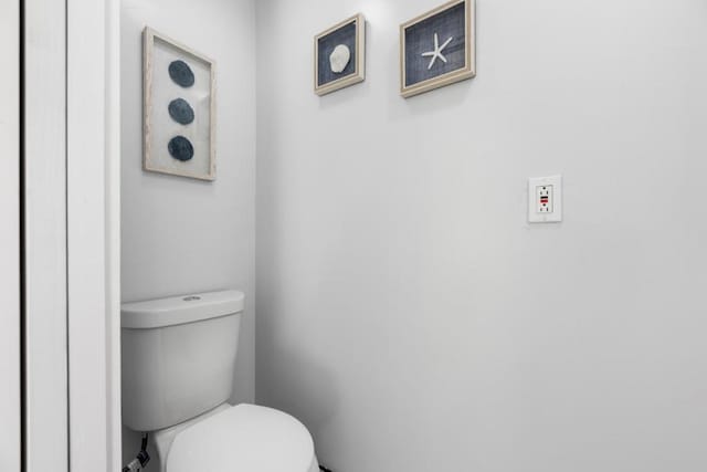 bathroom with toilet