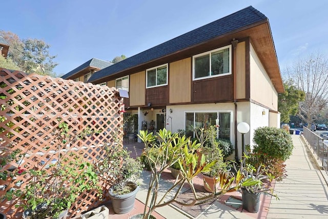 view of rear view of house