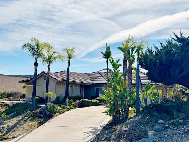 view of ranch-style house