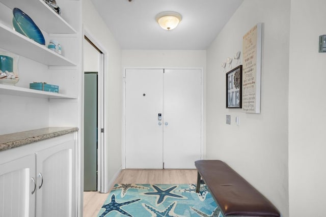 910 N Pacific St Unit 41, Oceanside, CA 92054 - entrance foyer featuring light wood-style flooring