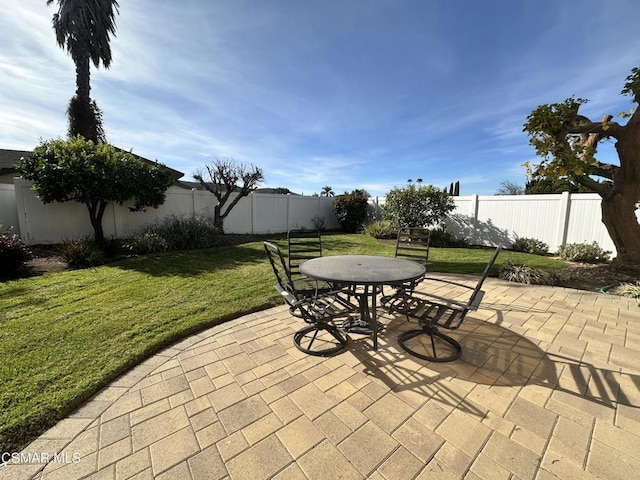 view of patio