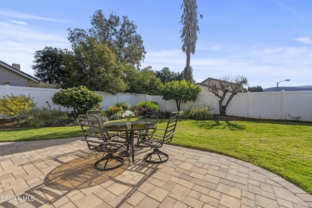 view of patio