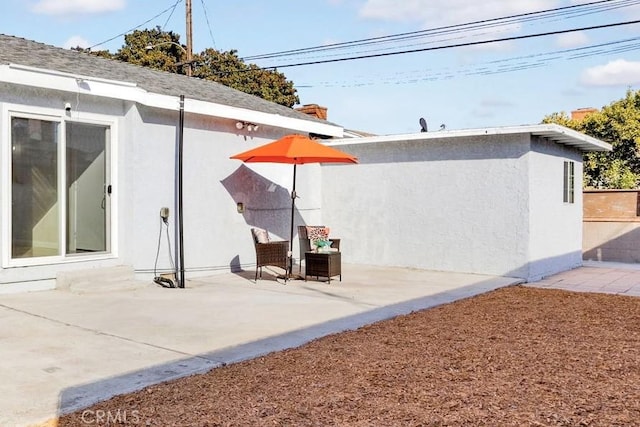 exterior space featuring a patio area