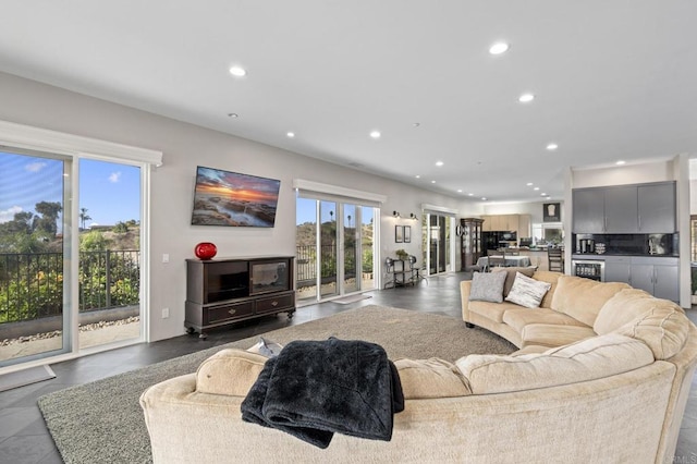 view of living room