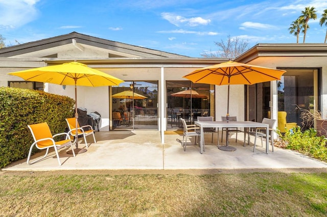 view of patio