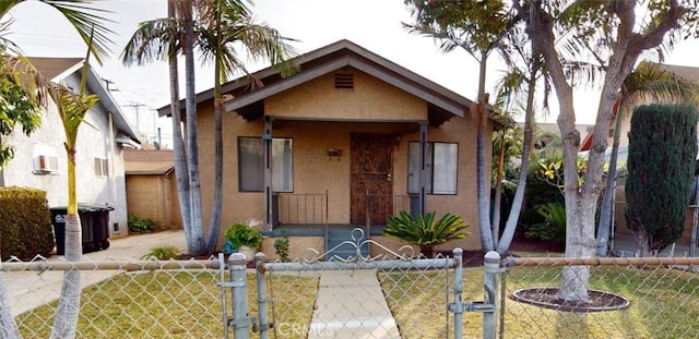 view of bungalow-style house