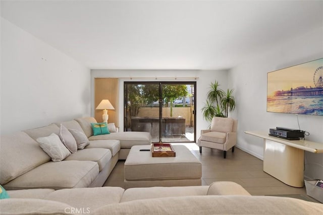 view of living room