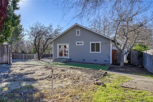 back of property featuring a patio area