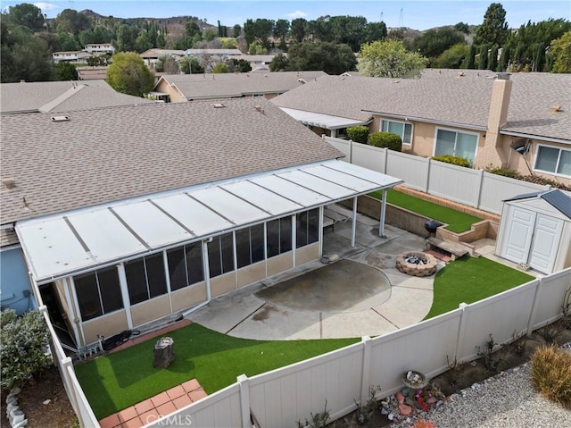 26478 Fairway Cir, Newhall, CA 91321 - drone / aerial view