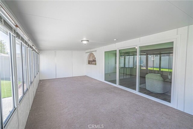 26478 Fairway Cir, Newhall, CA 91321 - view of unfurnished sunroom