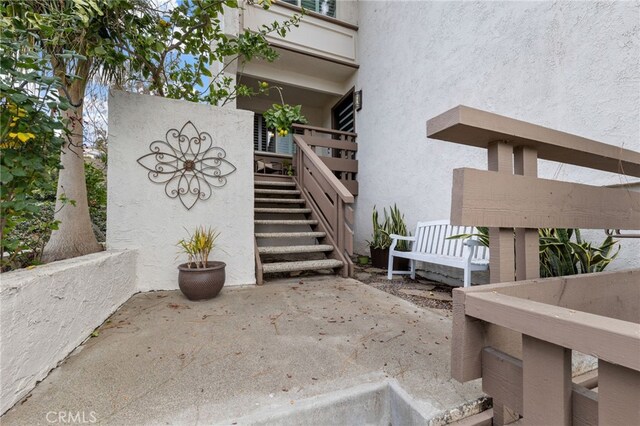 exterior space with a patio area