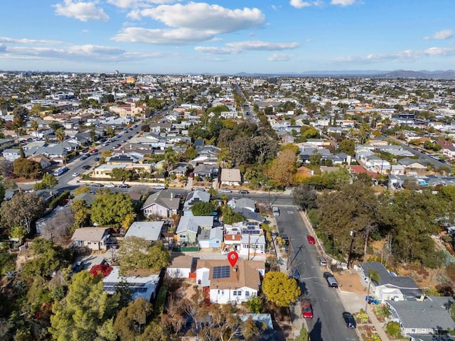 drone / aerial view