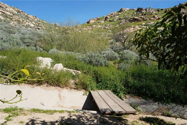 view of property's community featuring a mountain view