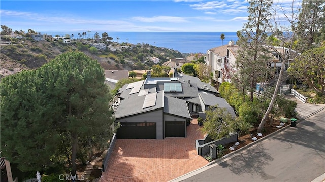 2335 Hillview Dr, Laguna Beach, CA 92651 - aerial view of property and surrounding area with a nearby body of water