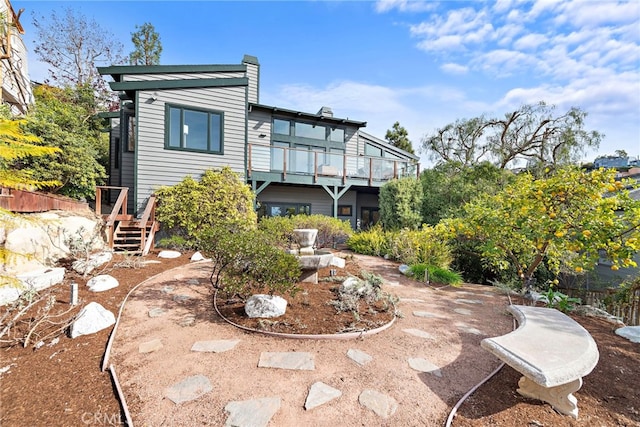 2335 Hillview Dr, Laguna Beach, CA 92651 - back of house