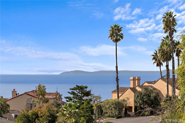 2335 Hillview Dr, Laguna Beach, CA 92651 - water view featuring mountains