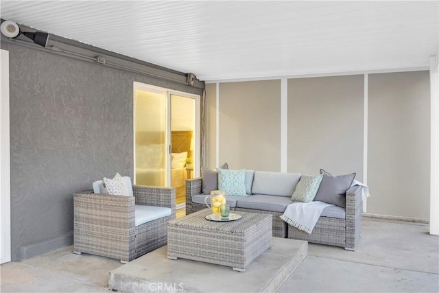 view of patio / terrace with outdoor lounge area