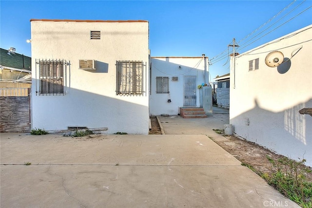 view of home's exterior featuring a patio