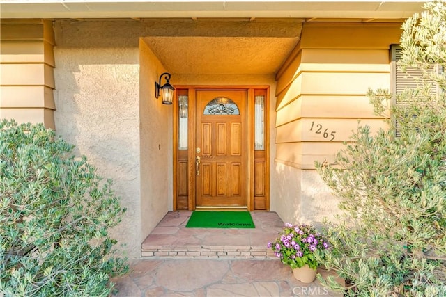 view of property entrance