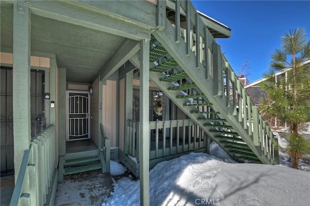 view of entrance to property