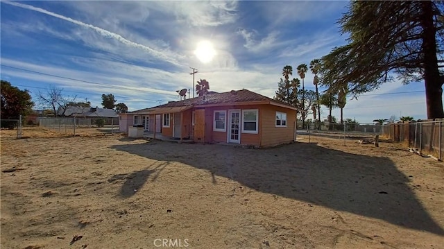 view of property exterior