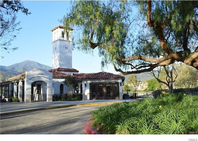 view of property with a mountain view