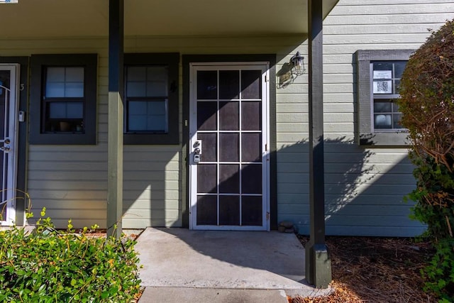 view of property entrance