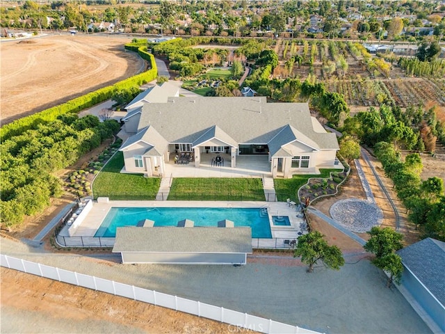 view of pool