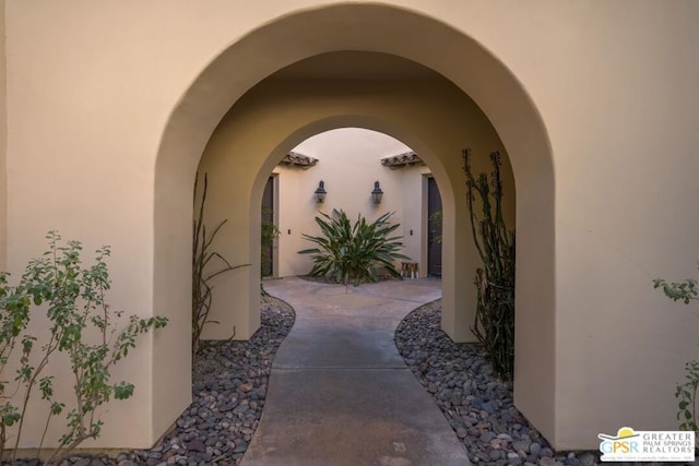 exterior space with a patio area