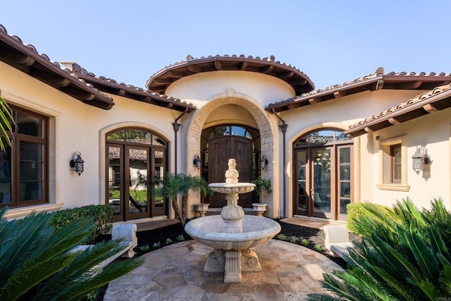 view of patio / terrace with french doors