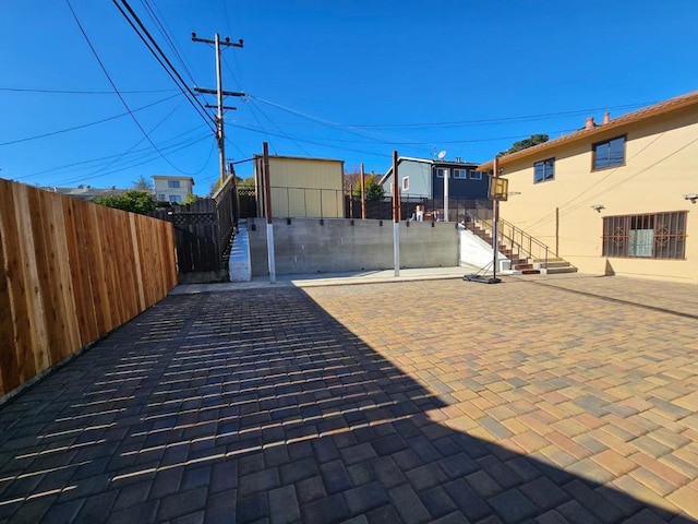 exterior space with a patio