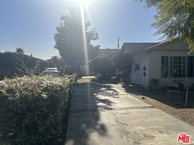 view of street